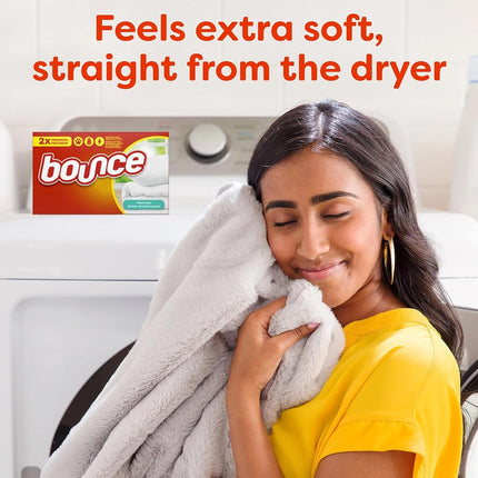 Bounce Fresh Linen Scented Fabric Softener Dryer Sheets, 240 Count