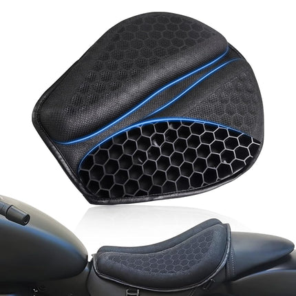 SKYJDM Foldable Motorcycle Gel Seat Cushion, Large