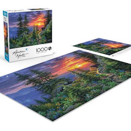 Buffalo Games – Abraham Hunter: from The Ashes 1000 Piece Jigsaw Puzzle Colorful Puzzle for Adults – Precision-Cut Pieces, Beautiful Artwork, and Hours of Relaxing Fun