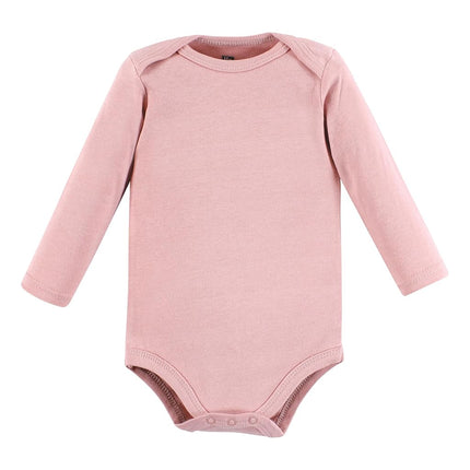 Hudson Baby body de algodón de manga larga unisex para bebé, rosa marino mamá niña, 12-18 meses