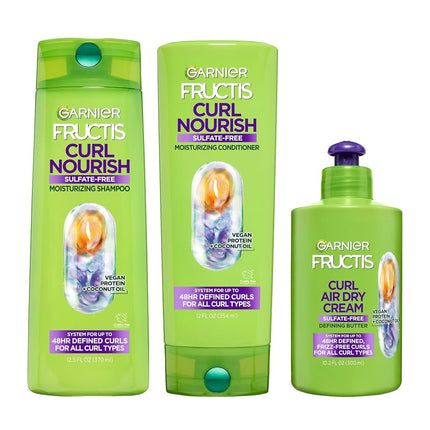 Garnier Fructis Curl Nourish Sulfate Free Moisturi