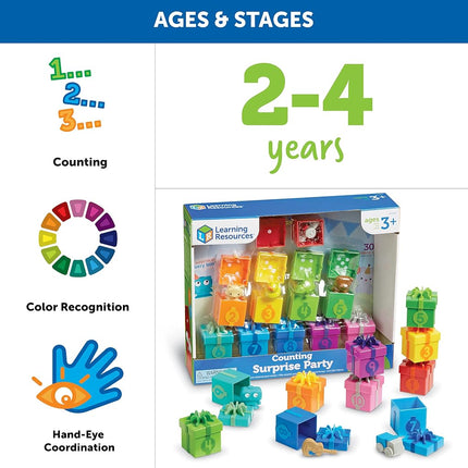 Learning Resources LER6803 Counting Surprise Party