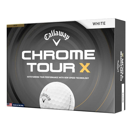 Callaway Chrome Tour X Golf Balls 2026 12 Ball Pac