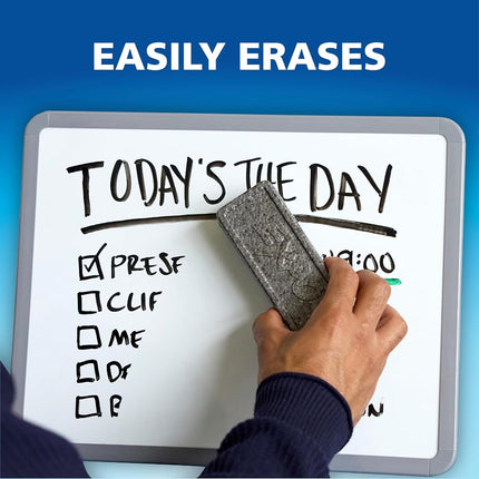 Expo Low Odor Chisel Tip Dry Erase Markers, Black, 12 Pack (80001)
