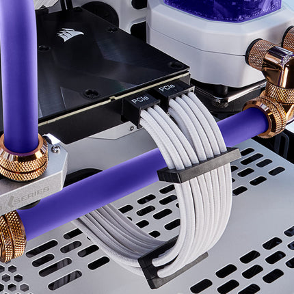Corsair Hydro X Series XT Hardline Satin 14mm Tubing (Straight-Line PMMA Tubing, Resilient Construction, Easy to Cut) No Colour