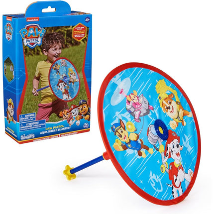 SwimWays Paw Patrol Aqua Shield Blaster, Swimming Pool Accessories & Kids Pool Toys, Paw Patrol Party Supplies & Water Toys for Kids Aged 4 & Up