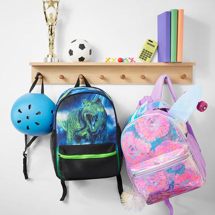 The Children's Place Unisex-Child Preschool Elementary Backpack For Boys Girl, Holographc Tie Dye, One Size, Preschool Elementary Backpack for Boys Girl