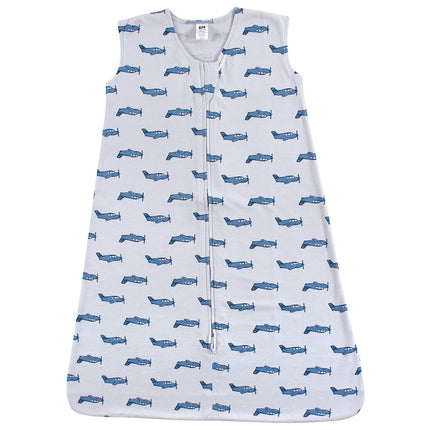 Hudson Baby Wearable Safe Soft Jersey Cotton Sleeping Bag, Wingman, 0-6 Months