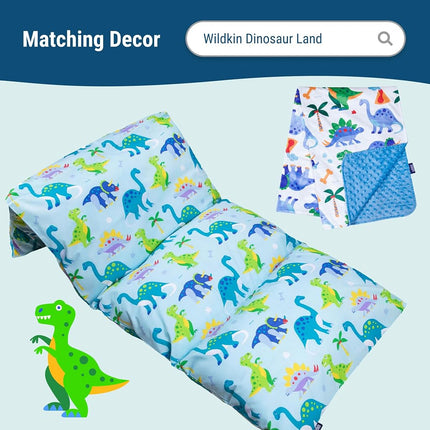 Couette en coton Wildkin pour tout-petit – Douce et légère, convient aux matelas de berceau standard – Monde des dinosaures