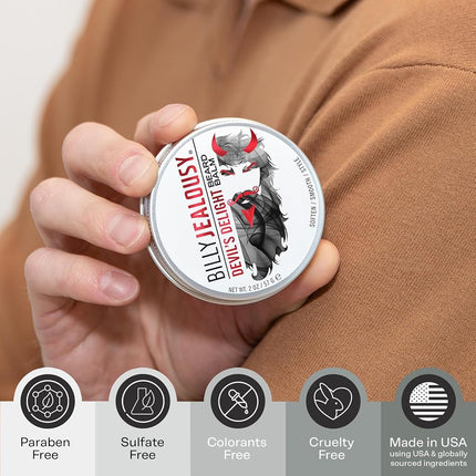 Bálsamo para barba Billy Jealousy Devils Delight para hombres 56 g