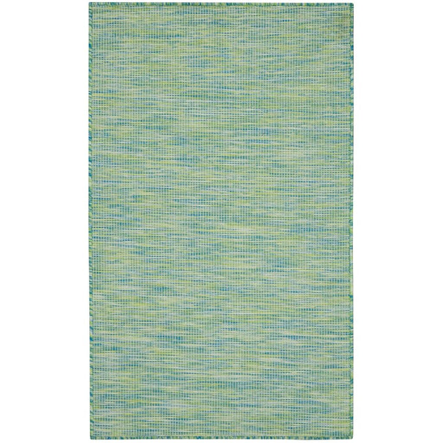 Nourison Positano 3' x 5' Terracotta Fabric Modern Area Rug (3' x 5')