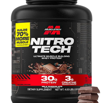 MuscleTech Nitro-Tech Whey Protein,TRIPLE CHOCOLAT