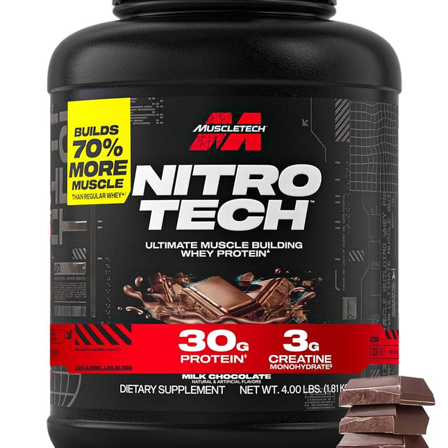 MuscleTech Nitro-Tech Whey Protein,TRIPLE CHOCOLAT