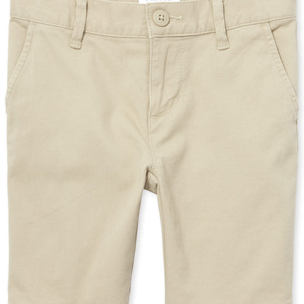 The Children's Place Girls' Chino Shorts, Sandy Si
