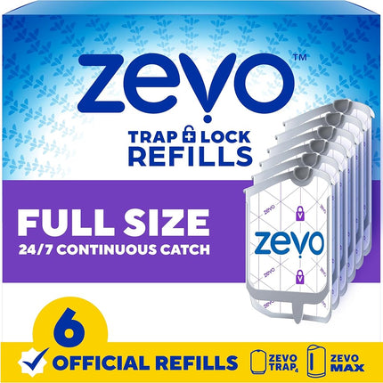 Zevo Flying Insect Trap Refill Cartridges for Frui