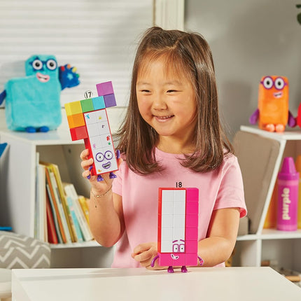 hand2mind Numberblocks Friends Seventeen and Eighteen Pack