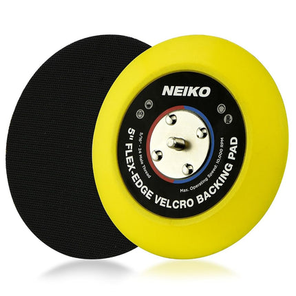 Neiko 30266A Flexible-Edge Hook-and-Loop PU Backin