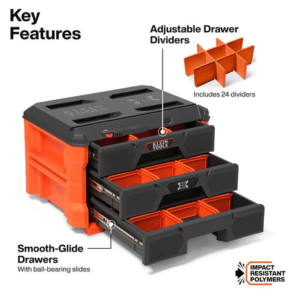 MODbox Three Drawer Toolbox