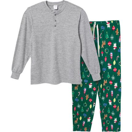 Gerber Unisex Baby Holiday Family Matching Pajamas, Ornaments, X-Large