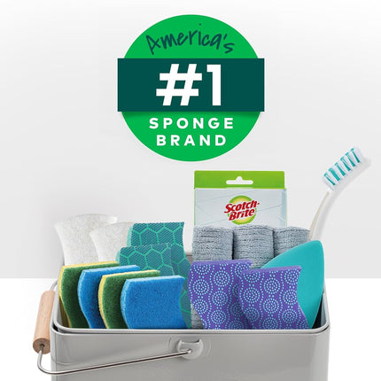 ocelo Cellulose Sponge, 4-Sponges/Pk, 10-Packs, (40 Sponges Total)