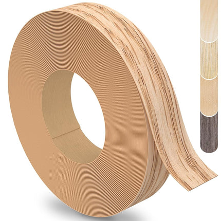 ZYJT Red Oak Edge Banding, 5/8 inch x 50ft roll of