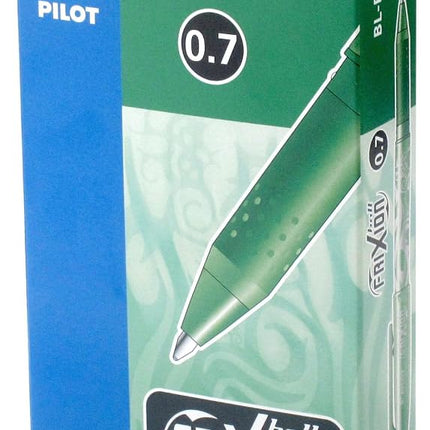 Pilot 31284PT Frixion Erasable Rollerball 0.7 mm Tip (Box of 12) - Green