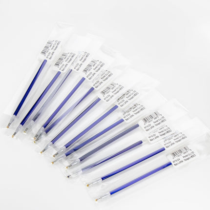 Pentel Arts Sparkle Pop Gel Pen Refill, (1.0mm), Bold Line, Violet-Blue Ink, Pack of 12 Refills (KF10-DV)
