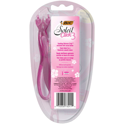 BIC Simply Soleil Click Razor Plus (Paquete de 4)