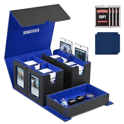 Card Deck Box for MTG with Commander Display, 5 in