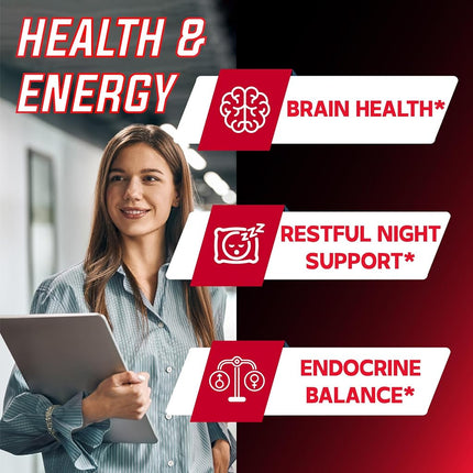 Dedicad 9in1 Cortisol Shield - Magnesium Glycinate & Ashwagandha with Rhodiola, Phosphatidylserine, Passion Flower, L-Theanine, Apigenin, Licorice, Magnolia - 60 Count