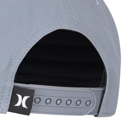 Casquette de baseball unisexe Hurley pour enfant, gris froid/noir, taille unique