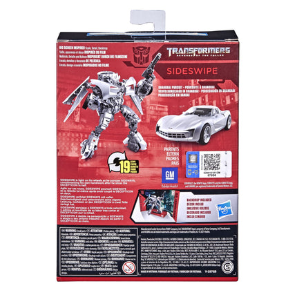 Transformers Toys Studio Series 78 Clase de lujo de Sideswipe de La Venganza de los Caídos Figura de acción - 8 años en adelante, 4.5 pulgadas
