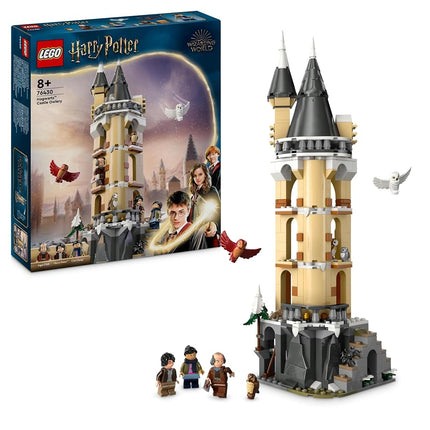 LEGO® Harry Potter™ Hogwarts™ Castle Owlery 76430, Fantasy Toy for Kids, Animal Adventure Playset, Includes 3 Characters, Wizarding World Toy Set for Girls, Boys and Any Fan Aged 8 Plus
