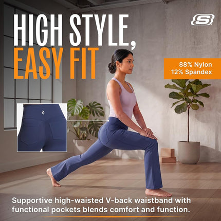 Skechers Women's Go Walk High Waisted Flare Pant