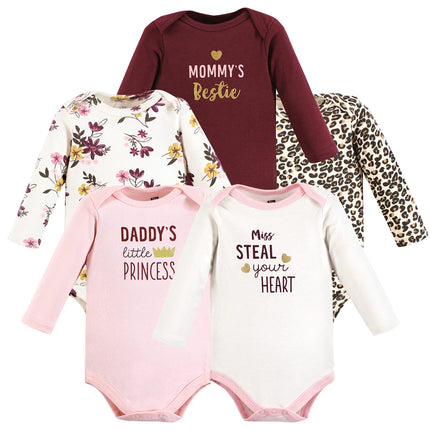 Hudson Baby unisex-baby Cotton Long-sleeve Bodysui