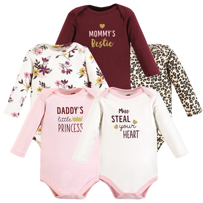 Hudson Baby unisex-baby Cotton Long-sleeve Bodysui