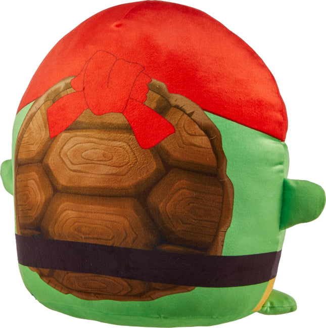 Mattel Tortues Ninja Mutantes : Mayhem Mutant Peluche Cuutopia, Figurine Douce Raphael de 25 cm Style Kawaii, Mikey à Masque Orange à Collectionner