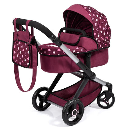 Bayer Baby Dolls Pram XEO, Convertible Doll Pushch