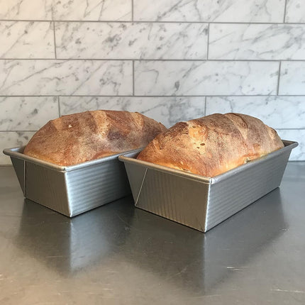 USA Pan Bakeware Aluminized Steel 1 Pound Loaf Pan, Set of 2