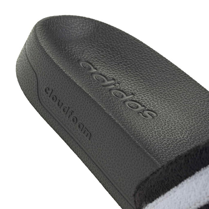 adidas Unisex ADILETTE NOSHOWER SLIDES, core black/ftwr white/ftwr white, 12 UK