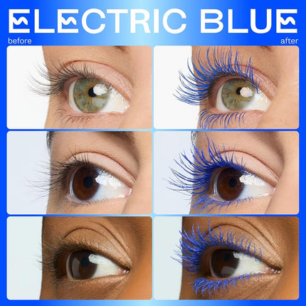 tarte tartelette tubing mascara – Lash Extensions in a Tube, Easy-to-Remove Eye Makeup, Clinically Proven to Volumize & Curl, 24Hr Smudge-Proof Longwear, Vegan & Cruelty-Free, full size, electric blue