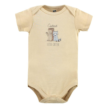 Hudson Baby Baby Cotton Bodysuits, Forest Deer, 18-24 Months
