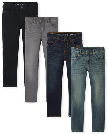 The Children's Place Boys Multipack Basic Stretch 