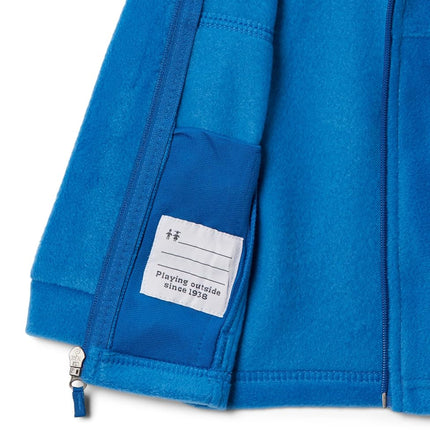 Columbia Toddler Boys Steens Mountain II Fleece, Bright Indigo, 3T