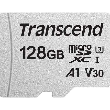 Transcend USD300S 128GB microSDXC U3 V30 A1 Memory