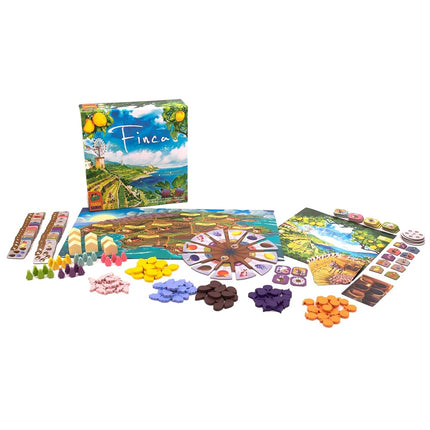 Pandasaurus Games Finca Board Game: 5 Players