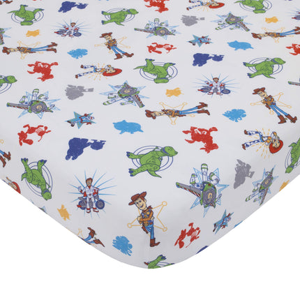 Toy Story Toys in Action 4pc Toddler Bed Set