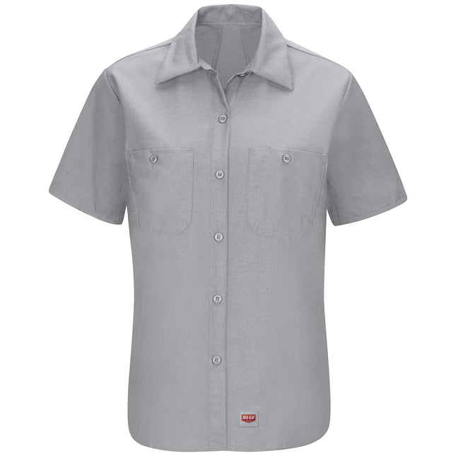 Red Kap WomensWomen's Short Sleeve Work Shirt with