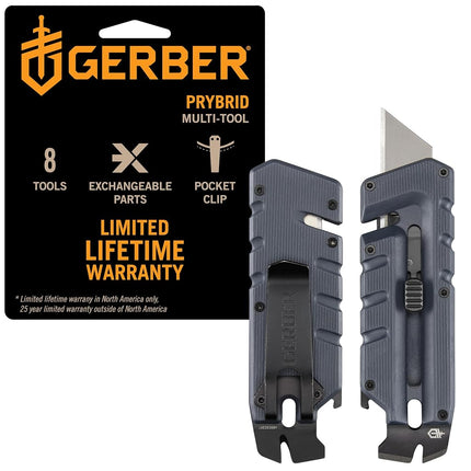 Gerber Gear Prybride Boxing Cutter, Retractable Bl