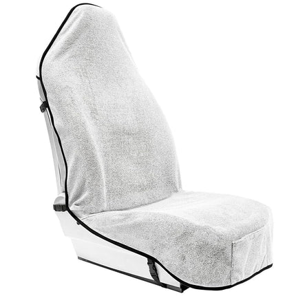 Funda de asiento impermeable Season Guard con asa antideslizante - Protector de asiento de coche lavable, ideal para el gimnasio - Cojín de asiento universal de tela de rizo con bolsillo para